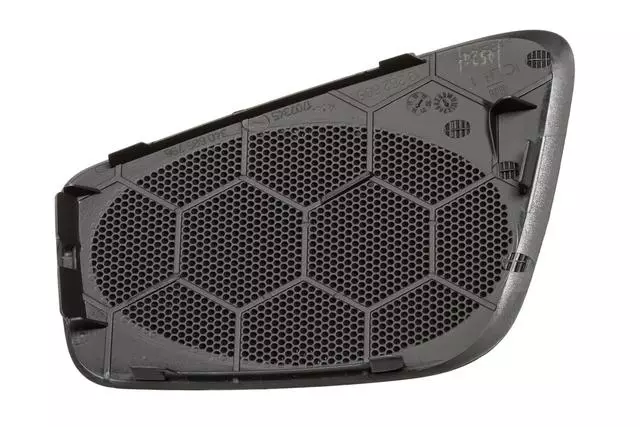 Jet Black Front Driver Side Speaker Grille - GM (13306596)