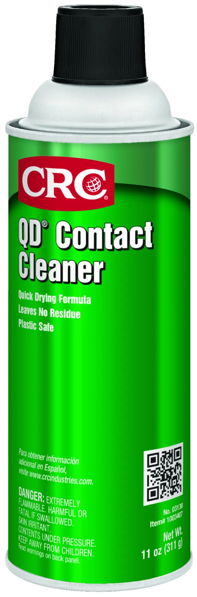 3130 - : Cleans sensitive electronics and without leaving residue. Safe on all plastics. for CRC Image
