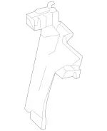 2187230214 - Front Doors: Holder for Mercedes-Benz Image