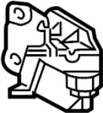 277304GF0A - HVAC: Actuator for Infiniti Image