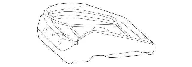 1669102203 - Driver Seat: Padding, Frt. Seat Cush for Mercedes-Benz: GL350, GL450, GL550, GLE300d, GLE350, GLE400, GLE63 AMG, GLS350d, GLS450, GLS550, ML250, ML350, ML400, ML550, ML63 AMG Image image