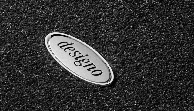 21768043028T47 - : Velour Floor Mats Designo, Set, 4-Piece for Mercedes-Benz Image