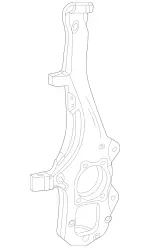 1673322600 - : Steering Knuckle for Mercedes-Benz Image