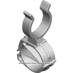 42492238 - : Generator Control Module Coolant Pipe Clip for GM Image