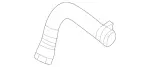 1665012382 - : Molded Hose for Mercedes-Benz: GL63 AMG, GLE63 AMG S, GLS63 AMG Image