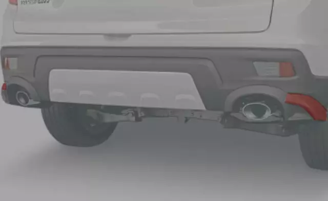 8F03TGS170 - : Rear Under-Body Spoilers - Deep Scarlet Pearl for Honda: Passport Image