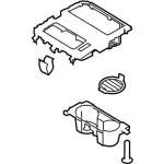 JL3Z1504567FB - Body: Lower Panel for Ford: F-150 Image