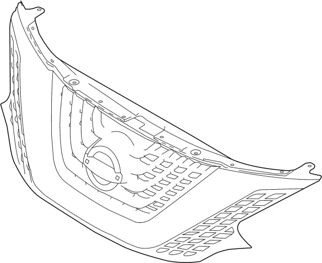 F23101A66B - : Grille Assembly for INFINITI: QX80 Image