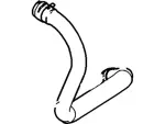 9W7Z3691C - Steering: Reservoir Hose for Ford: Crown Victoria | Lincoln: Town Car | Mercury: Grand Marquis Image
