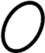 2268340F00 - : Air Mass Sensor O-Ring for Infiniti Image