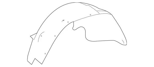 463636170064 - : Wheel Housing for Mercedes-Benz: G500, G550, G580, G63 4x4 Squared AMG, G63 AMG Image