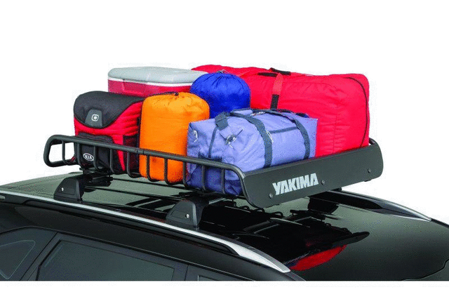 YAKIM8007070 - : Roof Cargo Basket Attachment - Loadwarrior for Kia: Carnival, EV6, Forte, K5, Niro, Niro EV, Rio, Sedona, Seltos, Sorento, Soul, Sportage, Telluride Image