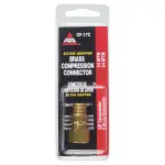 CF17B - : Brass Compression Connector, 3/8 Tube, Male (1/4-18 NPT), 1/bag for AGS Image