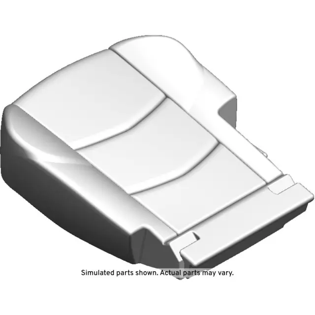 84532902 - : Jet Black Rear Driver Side Seat Cushion Cover for Cadillac: Escalade, Escalade ESV | Chevrolet: Suburban, Tahoe | GMC: Yukon, Yukon XL Image