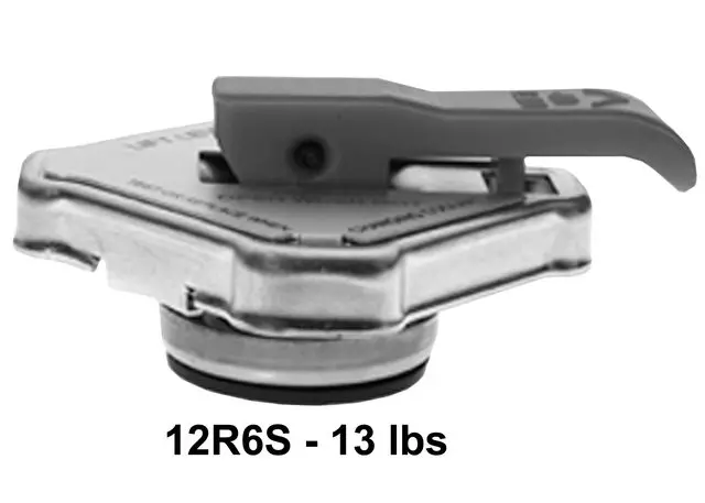 12R6S - Cooling Systems: 13 P.S.I. Safe Release Radiator Cap for ACDelco Image