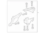 2128200414 - Electrical System: Repair Kit, Holder for Mercedes-Benz Image