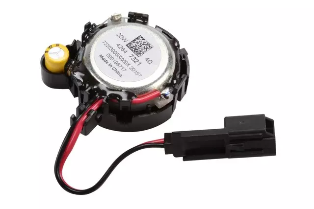 42902245 - Body: Windshield Pillar Speaker for Buick: Encore GX | Chevrolet: Trailblazer, Trax | GMC: Hummer EV Pickup, Hummer EV SUV, Sierra 1500, Sierra 1500 Limited, Sierra 2500 HD, Sierra 3500 HD Image