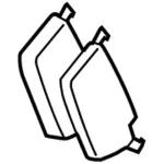 BR1055 - : Kit - Brake Shoe And Lining for Ford Image