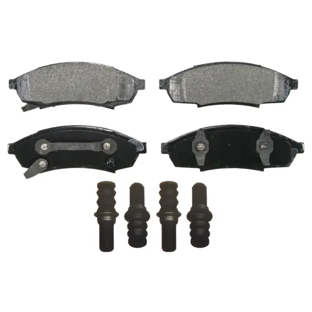 ZX376 - Brakes &amp; Brake Parts: Wagner QuickStop ZX376 Front Disc Brake Pad Set Semi-Metallic for WAGNER BRAKE Image