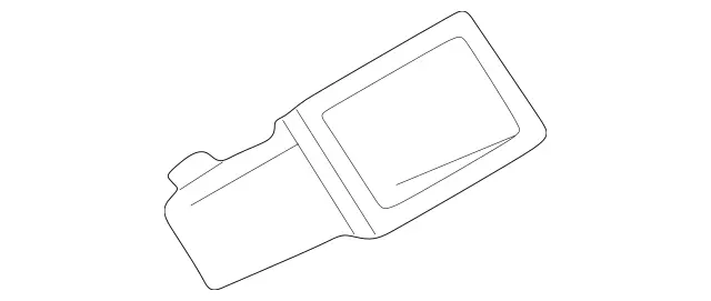 2086800191 - Body: Storage Tray for Mercedes-Benz Image
