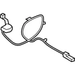 JL1Z13A006A - Electrical: Socket &amp; Wire for Ford: Expedition Image