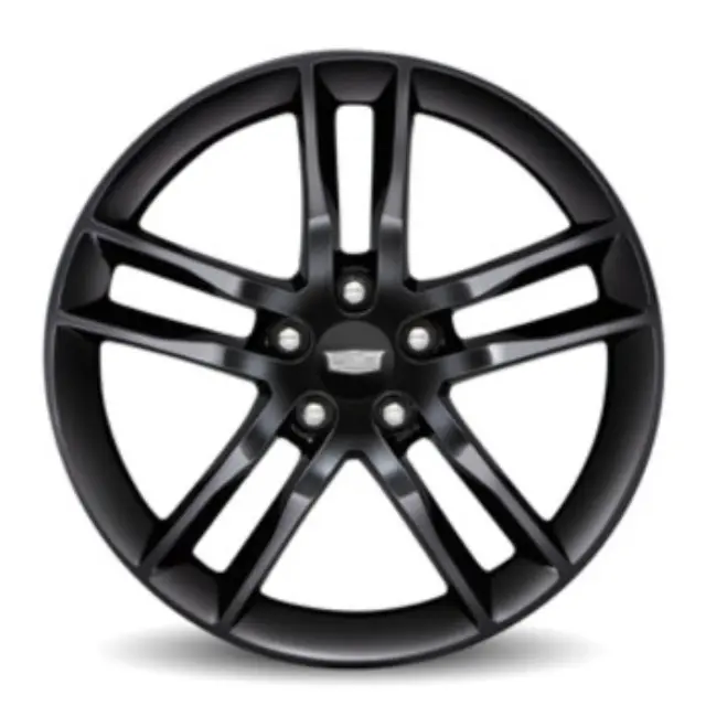 19300914 - Wheels: 19 Wheel, Front, 5 Split Spoke, Gloss Black (SOLD INDIVIDUALLY) for Cadillac: ATS, CTS Image
