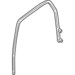 7L8Z7825766AA - Body: Window Channel for Ford: Escape | Mercury: Mariner Image