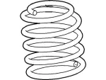 CR3Z5310A - Suspension: Coil Spring for Ford: Mustang Image