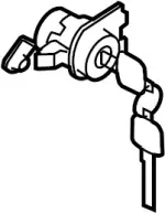 8060060U86 - Body: Cylinder &amp; Keys for Infiniti Image