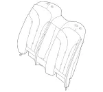 2179200116 - : Seat Back Pad for Mercedes-Benz Image