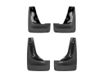 110139120139 - : Black MudFlap No-Drill DigitalFit® MudFlap Kit for WeatherTech Image