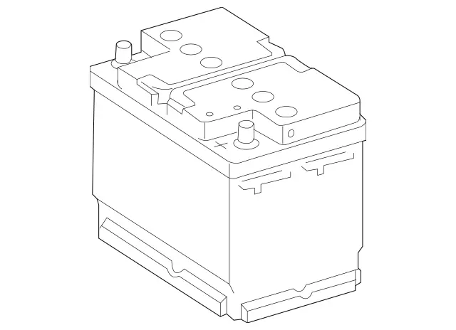 9823308 - Electrical Equipment and Instruments: Electrical System Battery for Mercedes-Benz: 180C, 190, 190D, 190E, 200, 200D, 220D, 230, 240D, 260E, 280, 280E, 300CE, 300D, 300E, 300SD, 300SE, 300SEL, 300SL, 300TD, 300TE, 400E, 400SE, 400SEL, 500E, 500SEC, 500SEL, 500SL, 560SEC, 560SEL, 600SEL, 600SL, C220, C230, C240, C280, C32 AMG, C320, C350, C43 AMG, C55 AMG, CLK320, CLK350, CLK430, CLK500, CLK55 AMG, CLK550, CLK63 AMG, CLS550, E420, E430, E500, Metris, ML320, ML430, ML55 AMG, S420, SL320, Sprinter 2500, Sprinter 3500 Image image