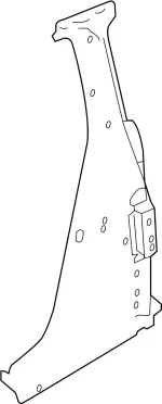 765145CA0A - Body: Lock Pillar for INFINITI: Q60 Image