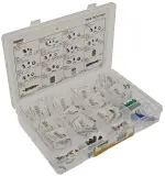 30100 - : TPMS Tech Tray With 5 Each Of 11 Valve Core Kits, 25 Valve Cores, Assorted Caps for Dorman Image