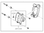 6E5Z2B121C - Brakes: Caliper Assembly for FORD Image