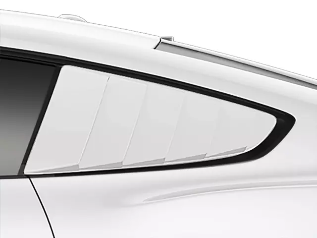 VJR3Z63280B10CK - : Louvers - Quarter Window - Oxford White for Ford: Mustang Image