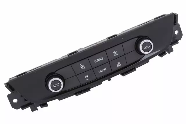 Jet Black Heating and Air Conditioning Control Panel - GM (39177120)