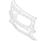 2178855900 - Body: Center Mount for Mercedes-Benz Image