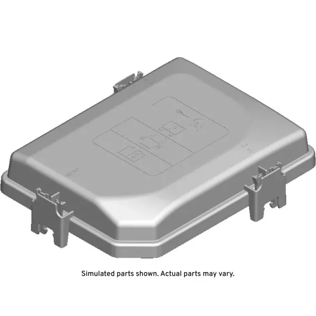 84733372 - : Part# 84733372 Engine Wiring Harness Fuse Block Cover for GMC: Terrain Image