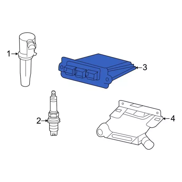 6U7Z12A650BTBRM - Engine: Engine Control Module (ECM) for Ford: Escape | Mercury: Mariner Image