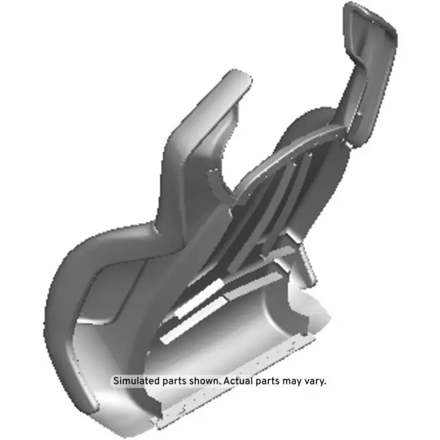 84830143 - Body: Seat Back Cover for Chevrolet: Corvette Image