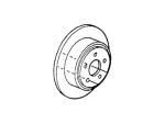 XL3Z2C026DA - Brakes: Rotor for Ford: F-150, F-150 Heritage Image