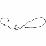 FR3Z6J005A - : Tube Vacuum for Ford Image