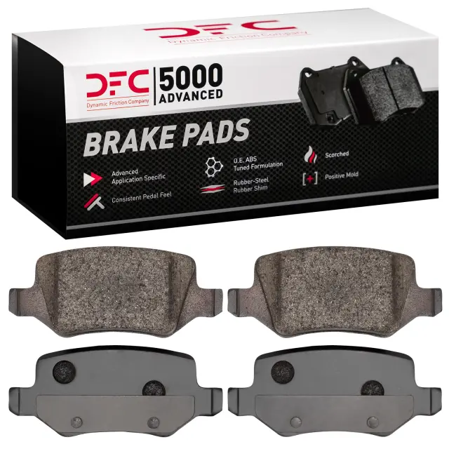 1551135800 - : DFC 5000 Advanced Brake Pads - Low Metallic for DYNAMIC FRICTION Image