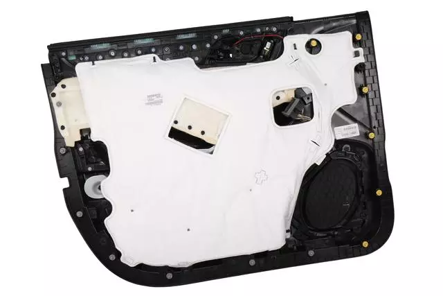 Black Front Passenger Side Door Interior Trim Panel - GM (84676596)