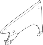 631011W330 - : Fender for Infiniti Image