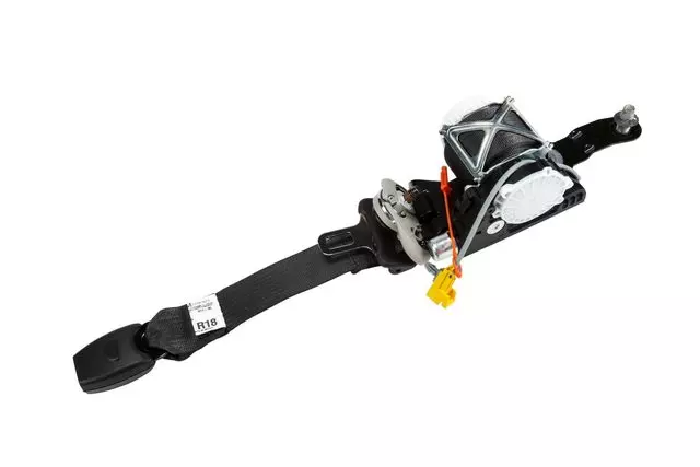 Ebony Passenger Seat Belt with Retractor and Pre-Tensioner - GM (19259196)