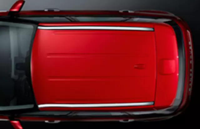 VPLVR0088 - Hauling: Roof Trim Finisher - Silver, Solid Roof for Land-Rover Image