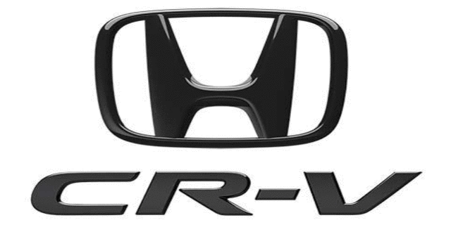 8F20TLA100 - : 2022 Honda CR-V - Exterior Emblem H-Mark &amp; Cr-V Gloss Black for Honda: CR-V Image
