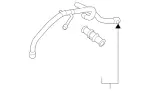 2425010200 - : Coolant Hose for Mercedes-Benz: B Electric Drive, B250e Image